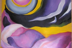PAESAGGIO INTERIOREolio su tela80X801998